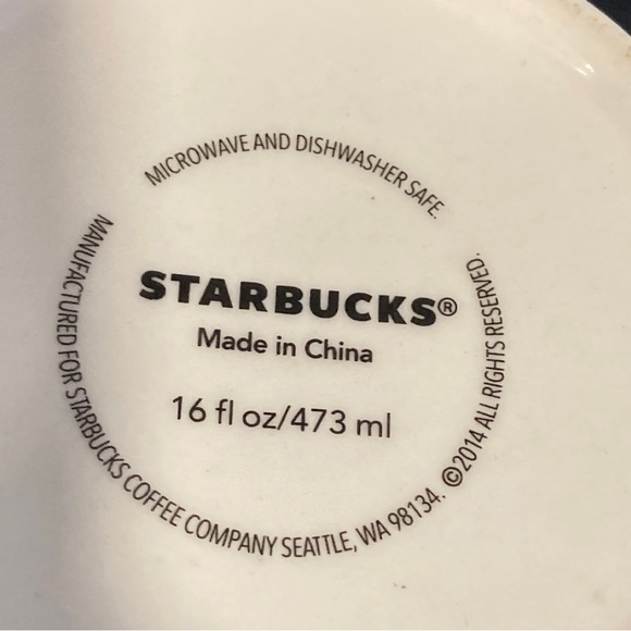 Starbucks PUERTO VALLARTA Mexico City Series 16oz coffee mug Global Icon 2014 - Picture 7 of 9